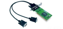 Плата MOXA CP-102UL-DB9M, UPCI, 2 Port RS-232 DB9M , Low Profile, кабель в комплекте