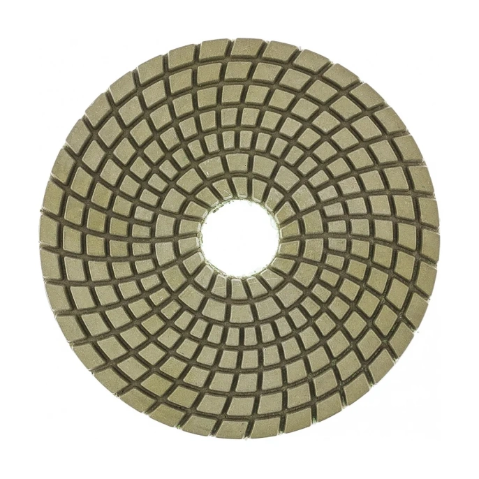 Алмазный гибкий шлифовальный круг 100 мм, P100, мокрое шлифование, 5 шт. MATRIX 73509