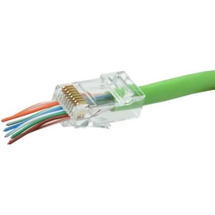 ITK Разъём RJ-45 UTP для кабеля кат.5E FPS CS3-1C5EU-FPS