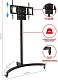 Подставка для телевизора Arm Media PT-STAND-10 черный 32"-65" макс.45кг напольный фиксированный