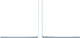 Ноутбук Apple MacBook Air A3240, 13.6", 2025, Retina, Apple M4 10 core 4ГГц, 10-ядерный, 16ГБ 256ГБ SSD,  macOS,  голубой [mc6t4hn/a]