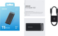 2ТБ Внешний диск SSD Samsung T5 Evo, USB-C, запись - 460МБ/с, чтение - 460МБ/с, черный [mu-ph2t0s/ww]