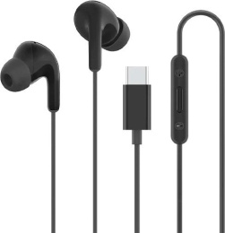 Наушники Xiaomi Type-C Earphones M2413E1 BHR8930GL (черный, международная версия) внутриканальные, портативные, 20-20000 Гц, кабель 1.3 м