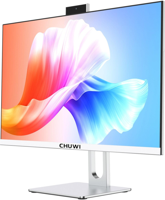 Моноблок Chuwi Unitech 24 23.8" Full HD Ryzen 5 6600H 3.3 16Gb SSD512Gb 660M Windows 11 Pro GbitEth WiFi BT 48W клавиатура мышь Cam белый 1920x1080 (23437282)
