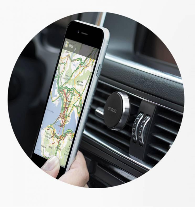 Держатель Deppa Crab Mage mini магнитный черный для смартфонов 55144