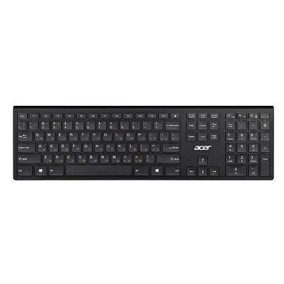 Клавиатура Acer OKR020 ZL.KBDEE.004 USB 103КЛ + 6КЛ М/Мед беспроводная
