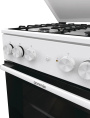 Плита Комбинированная Gorenje GK5A22WH белый металлическая крышка реш.сталь