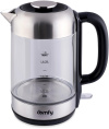 Чайник электрический DOMFY DSM-EK401, 1.8л, стекло/пластик