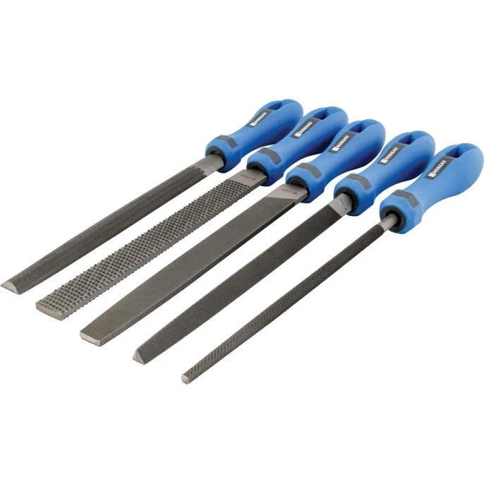 Набор напильников NORGAU NF-SF250 250 мм, H2, 5 предметов 077020250