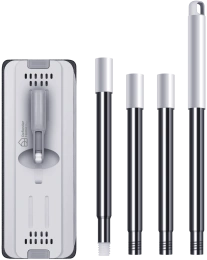 Набор для уборки со шваброй DEFENDER CM-402 серый,ведро 5,5л, 2 насадки,28402