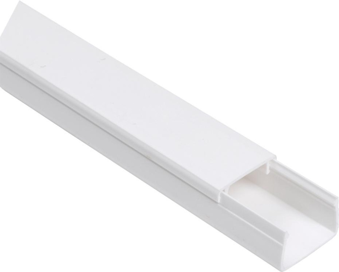 Кабельный канал IEK CKK11-025-025-1-K01 Ecoline 25x25мм белый 2м упак.:1шт