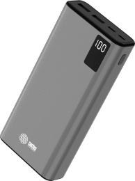 Внешний аккумулятор (Power Bank) Cactus CS-PBFSFA-20000,  20000мAч,  серый