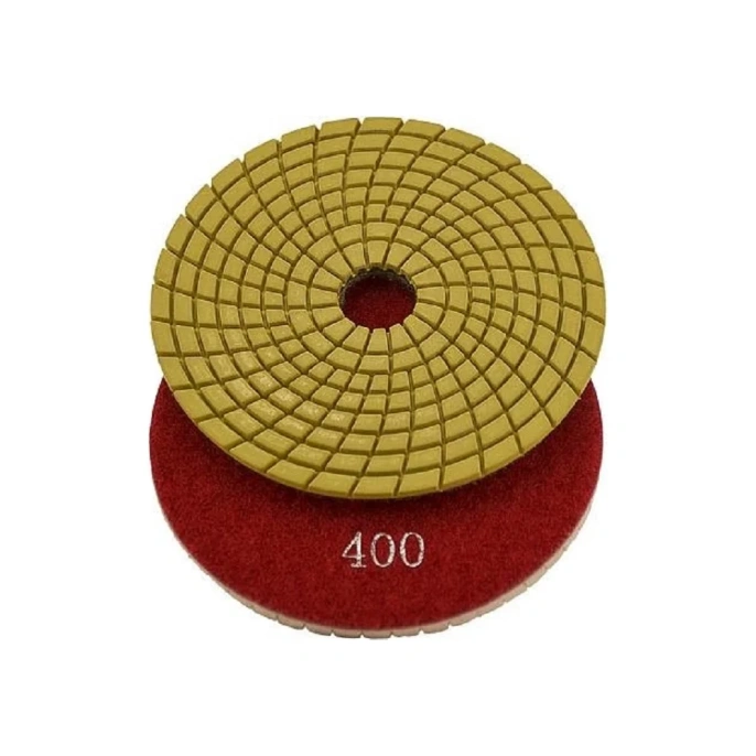 Круг шлифовальный алмазный гибкий черепашка 100 мм, p400, LUX, для мокрой полировки TORGWIN T919746