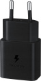 Сетевое зарядное устройство Samsung EP-T1510N,  USB-C, 15Вт, 2A, черный [ep-t1510nbegeu]