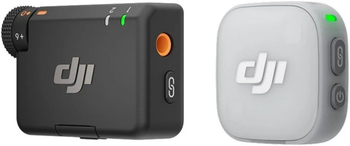 Радиосистема DJI Mic Mini 2 (2TX + 1RX + Charging Case) DJIMic2 электретный (малый конденсатор), петличный/портативный, для интервью и репортажей/для смартфонов, круговая направленность, 20-20000 Гц, разъем USB Type-C/3.5 мм, радиус 400м,  до 10.5 ч