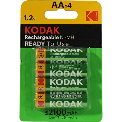 Аккумулятор Kodak CAT30955110 (1.2V 2100mAh) NiMH Size "AA" уп.4 шт