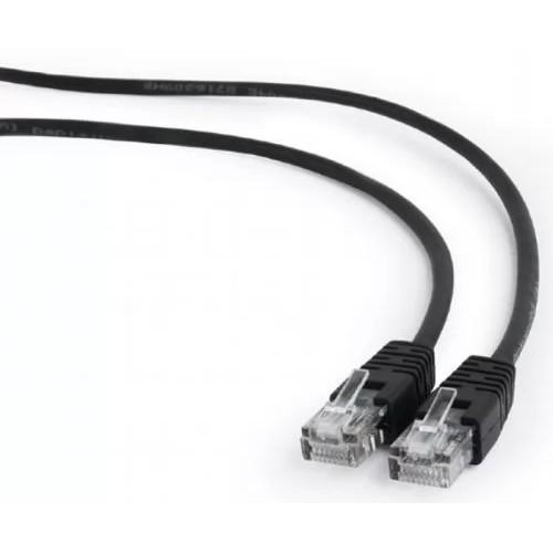 Патч-корд PREMIER PP12-5M/BK литой (molded), UTP, кат.5E, 5м, 4 пары, 26AWG,  алюминий омедненный,  многожильный,  черный