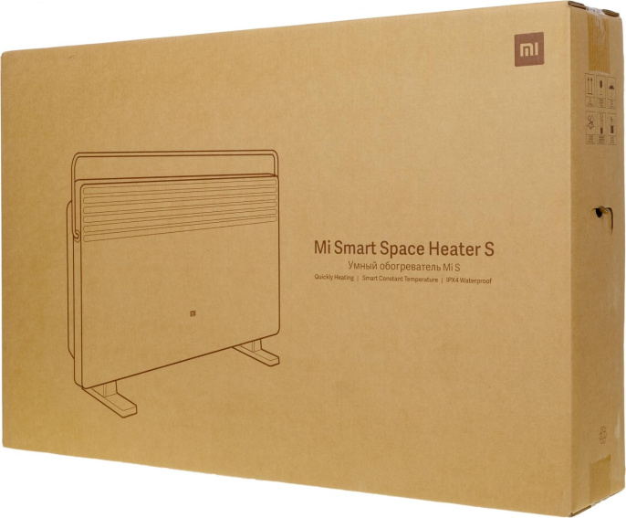 Конвектор Xiaomi Mi Smart Space Heater S, 2200Вт, с терморегулятором, с Wi-Fi, белый [bhr4037gl]