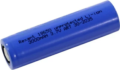 Аккумулятор Rexant 30-2035 (3.7V 3000mAh) Li-Ion Size "18650"