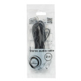 Кабель аудио Cablexpert CCAB-02-35F2M-0.2MB. 3.5 джек 4pin F /2х 3.5 джек M наушники и микрофон, черный, 0.2м, блистер