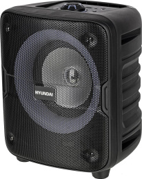Минисистема Hyundai H-MAC180 черный 30Вт FM USB BT SD/MMC