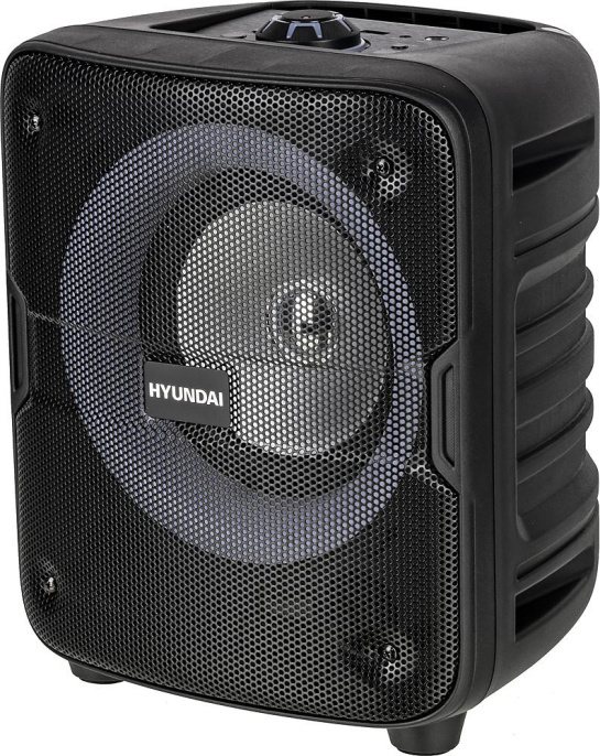 Минисистема Hyundai H-MAC180 черный 30Вт FM USB BT SD/MMC