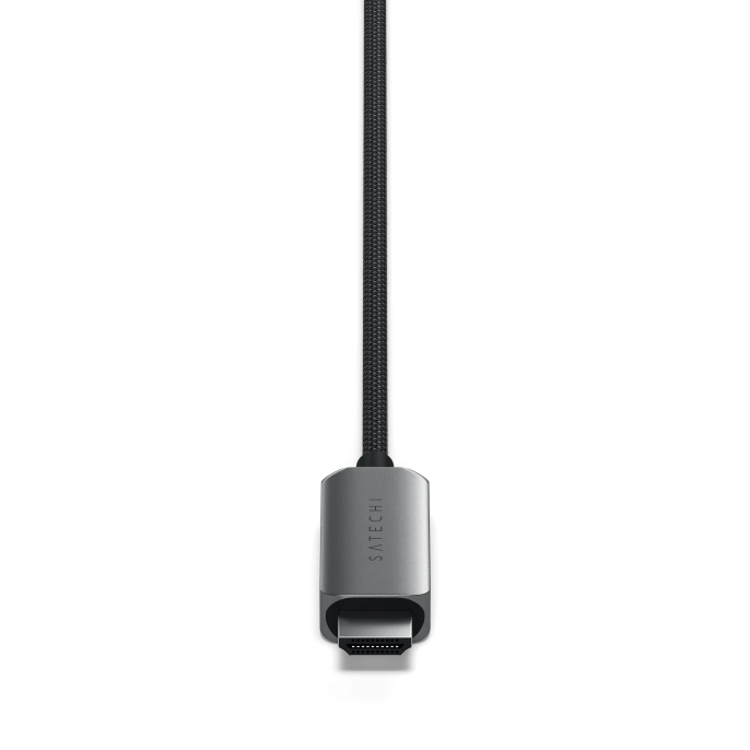 Кабель Satechi USB-C To HDMI 2.1 8K Cable. Цвет: серый космос (ST-YH8KCM)