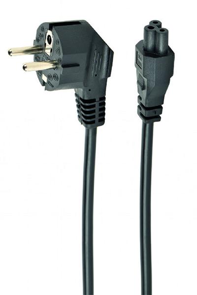 Кабель питания PC-186-ML12-1M Gembird 1m VDE Schuko вход и C5 выход /Cablexpert/