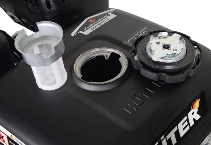 Двигатель бензиновый Huter GE-170F-20, 4-х тактный, 7л.с., 5.2кВт, для садовой техники [70/15/2]