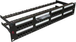 Патч-панель Sysmatrix PP 1902U.S485EU.M 19" 2U 48xRJ45 кат.5E UTP