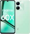 Смартфон realme Note 60x RMX3938 4+128 Зеленый 6.74" HD+ LCD/90Hz/Unisoc T7225/And14/8+0.08MP/5MP/5000mAh