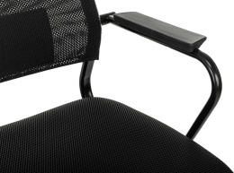 Кресло руководителя Бюрократ CH Balance, сетка/ткань, до 150кг, черный