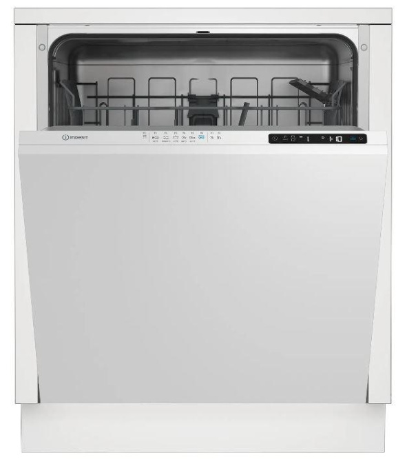 Встраиваемая посудомоечная машина Indesit DI 4C68 AE,  полноразмерная, ширина 59.8см, полновстраиваемая, загрузка 14 комплектов