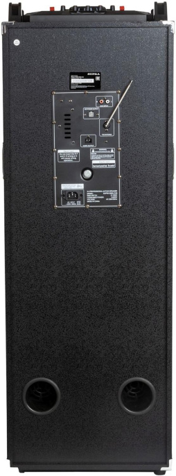 Музыкальный центр Supra SMB-2150, 200Вт, с караоке, Bluetooth, FM, USB, SD, черный