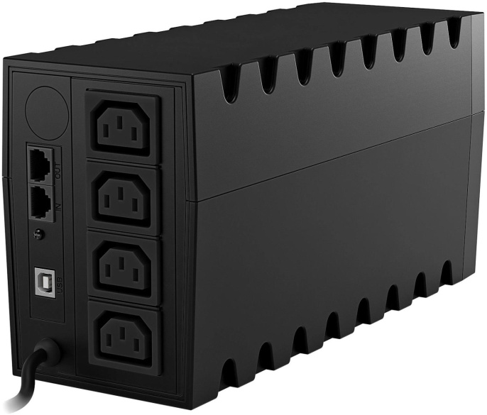 Источник бесперебойного питания Powercom Raptor Plus RPT650IU 390Вт 650ВА черный