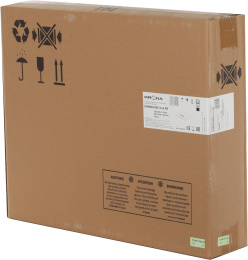 Вытяжка козырьковая Krona Ermina 600 нержавеющая сталь управление: кнопочное 1 мотор КА-00001061