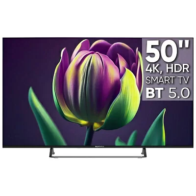 50" Телевизор LED Topdevice TDTV50CS06U_BK /Android 11 (WildRed)/1.5-16 Gb/BT 5.0/2 пульта/