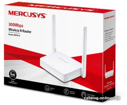Роутер беспроводной Mercusys MW301R N300 10/100BASE-TX белый