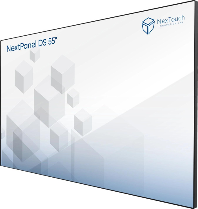 Панель NexTouch 55" NextPanel DS 55 черный LED 16:9 HDMI M/M матовая 5000:1 500cd 178гр/178гр 3840x2160 SPDIF USB 13.5кг RUS