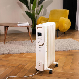 Радиатор масляный Timberk Home Intellect T-OR2009-F10E-WF 2000Вт белый