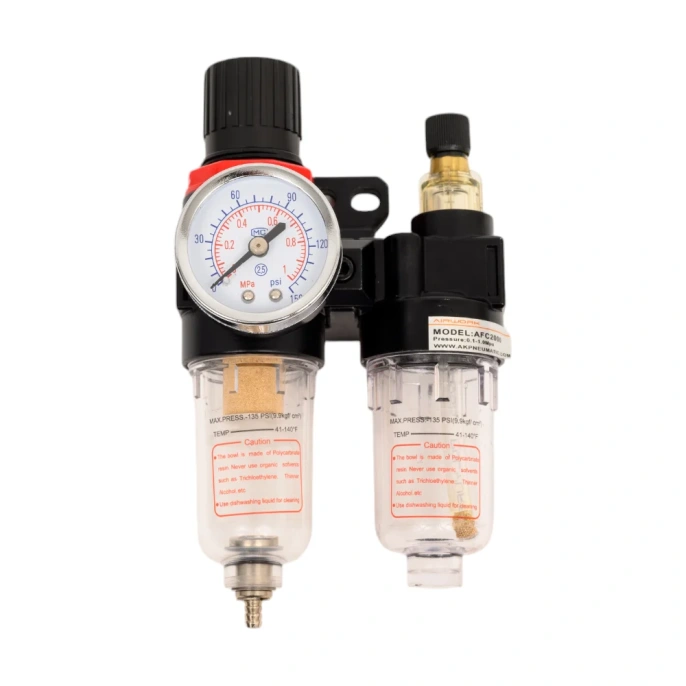 Регулятор давления+фильтр+лубрикатор AFC2000 - G1/4 0.5-8.5 bar ЭнергоРесурс 9910001