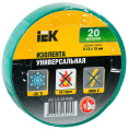 ITK Изолента IEK ш.15мм 20м зеленый UIZ-13-10-K06