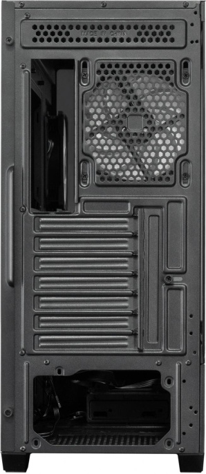Корпус ATX CHIEFTEC Vista, Midi-Tower, без БП,  черный [gt-01b-op]