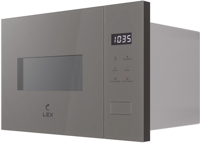 Микроволновая печь Lex BIMO 15.02N GR 15л. 600Вт серый встраиваемая CHVE000042