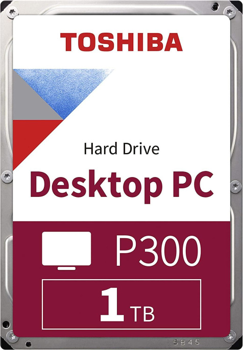 Жесткий диск Toshiba P300 HDWD110UZSVA,  1ТБ,  HDD,  SATA III,  3.5"