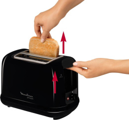 Тостер Moulinex LT160830 720Вт черный