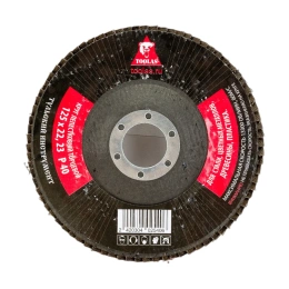Круг лепестковый торцевой 125x22.2 мм, Р40, КЛТ1 TOOLAS 00002832