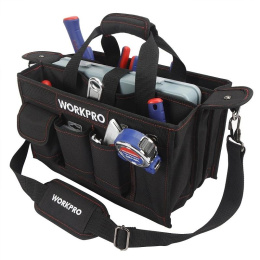 Сумка для инструментов Workpro WP281006 22отд. черный