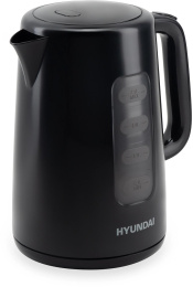 Чайник электрический Hyundai HYK-P2501 2.5л. 2200Вт черный корпус: пластик