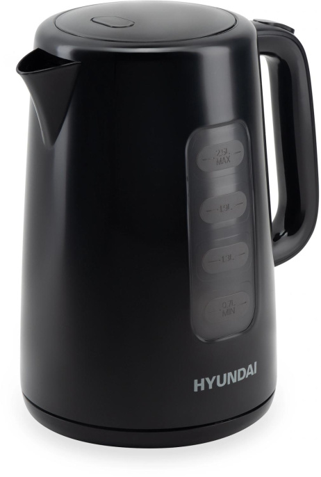 Чайник электрический Hyundai HYK-P2501 2.5л. 2200Вт черный корпус: пластик